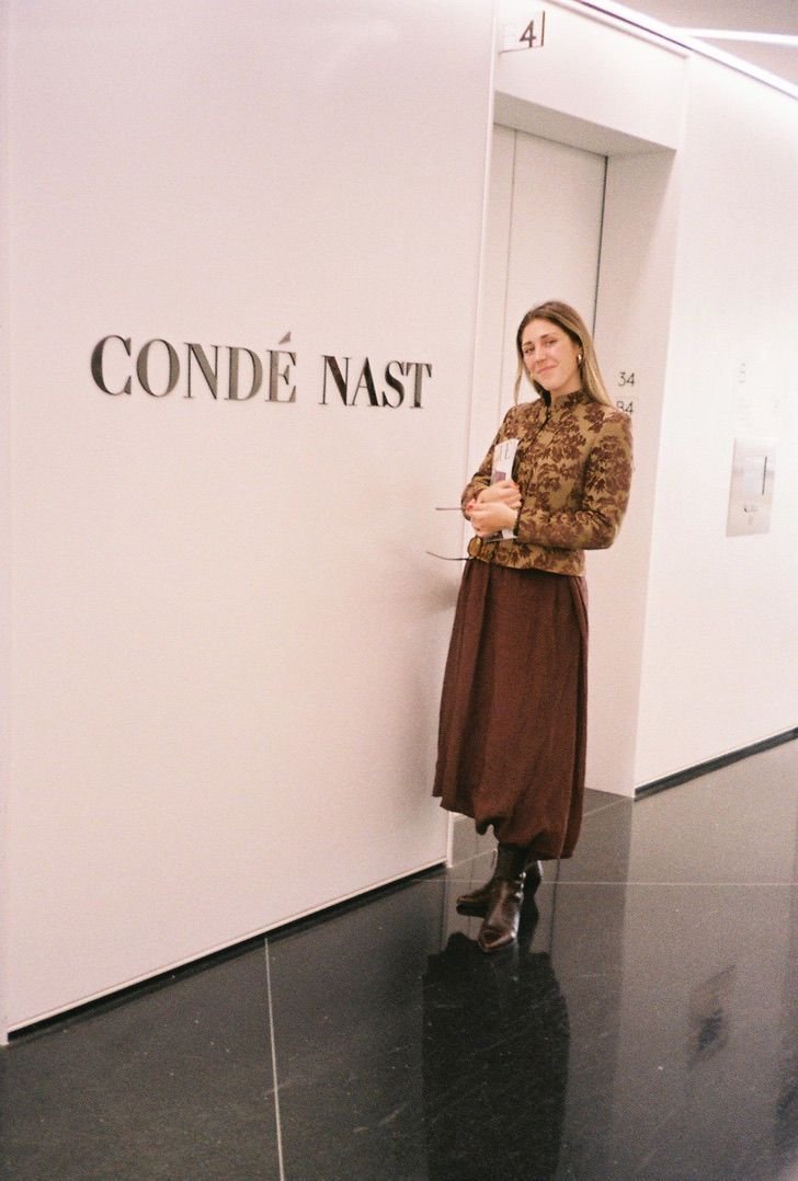 Patricia Pastor en las oficinas de Condé Nast